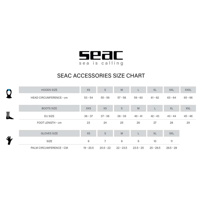 Sokken Anatomisch Hd 7mm XL Seac 0406-05