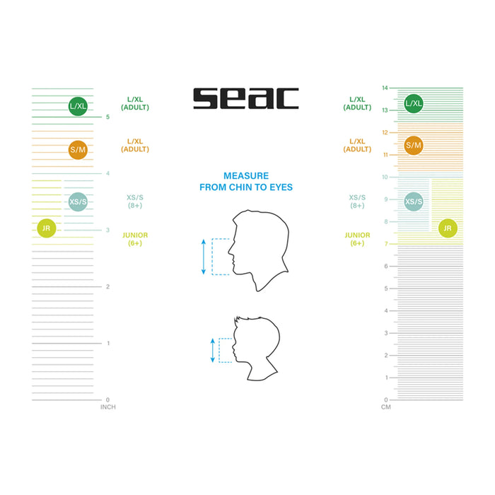 Full Face Snorkeling Mask SEAC Libera