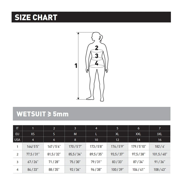 Wetsuit Mares Evolution 5mm She Dives