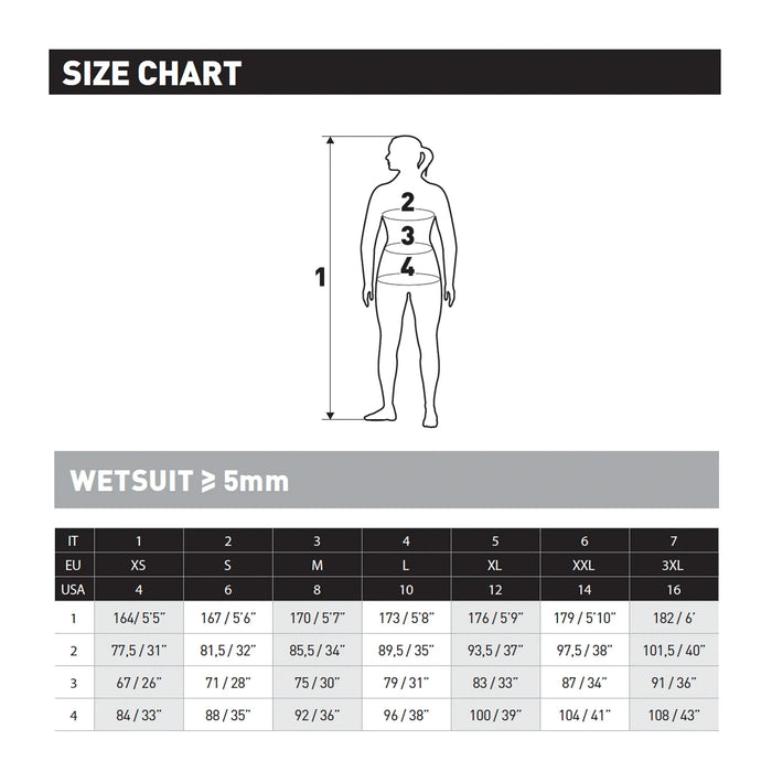 Wetsuit Mares Flexa 5/4mm She Dives