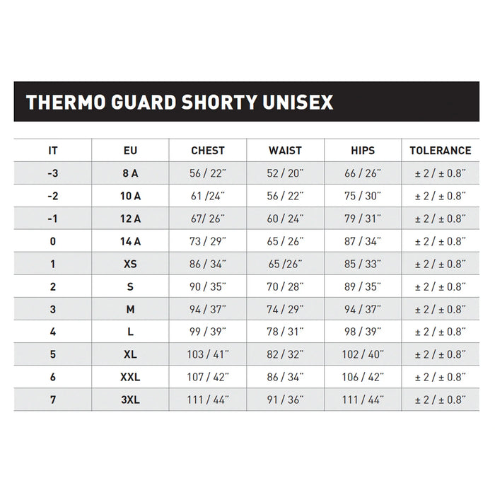 Thermo Guard Mares Korte Mouw 0.5mm Man