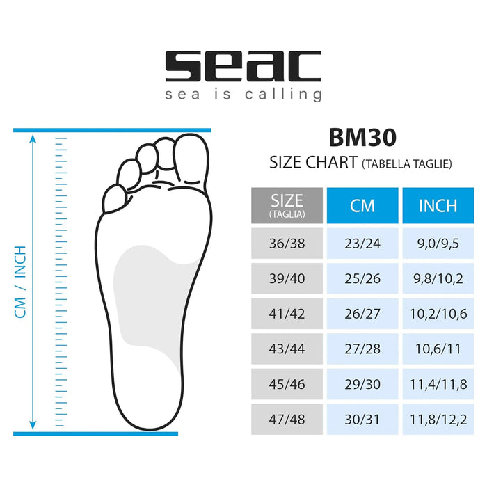 Freediving and Spearfishing Fins SEAC BM30