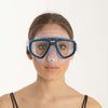 Duik Snorkelmasker Extreme 50 Helder-Licht-Blauw Seac 75-65BC-SKL