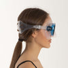 Duik Snorkelmasker Extreme 50 Helder-Licht-Blauw Seac 75-65BC-SKL