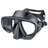Duik Snorkelmasker Extreme 50 Zwart-Zwart Seac 75-65N-SBL