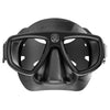 Duik Snorkelmasker Extreme 50 Zwart-Zwart Seac 75-65N-SBL