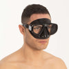 Duik Snorkelmasker Extreme 50 Zwart-Zwart Seac 75-65N-SBL
