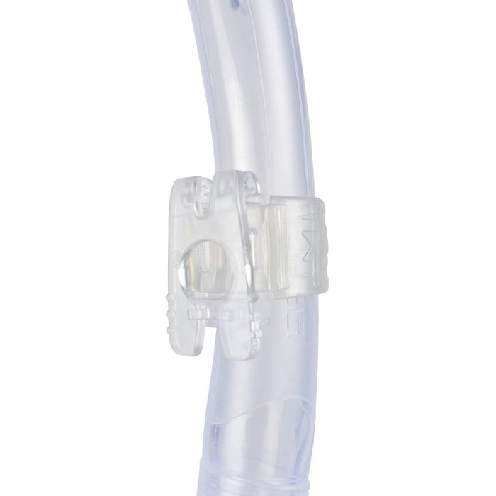 Duik Snorkelen Snorkel Vortex Droog Helder-Wit Seac 84-22W-SKL
