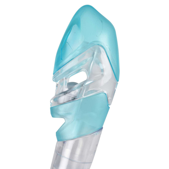Duik Snorkelen Snorkel Fast Tech Dry Duidelijk-Aquamarijn Seac 84-32A-SKL
