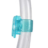 Duik Snorkelen Snorkel Fast Tech Dry Duidelijk-Aquamarijn Seac 84-32A-SKL