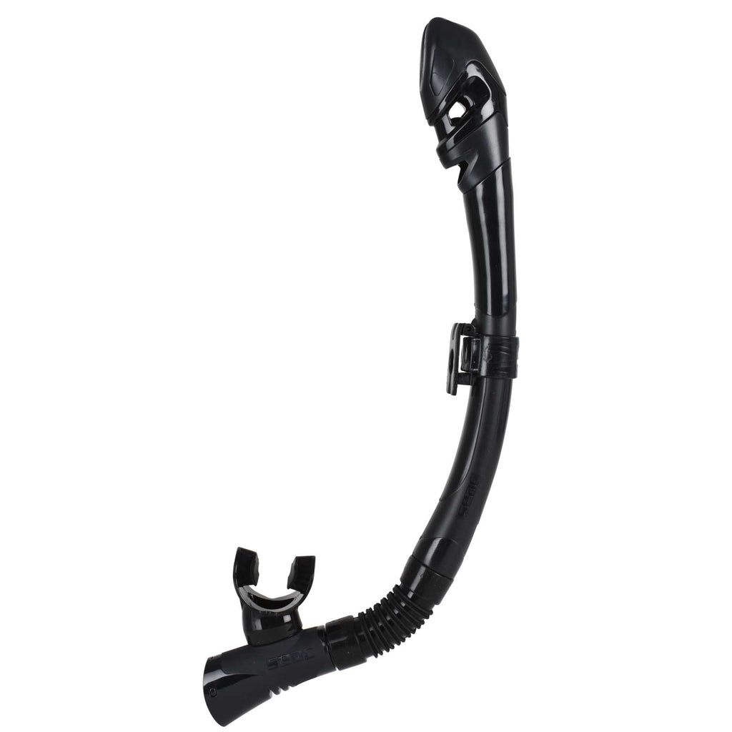 Duik Snorkelen Snorkel Fast Tech Droog Zwart Seac 84-32N-SBL