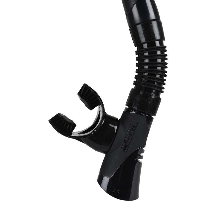Duik Snorkelen Snorkel Fast Tech Droog Zwart Seac 84-32N-SBL