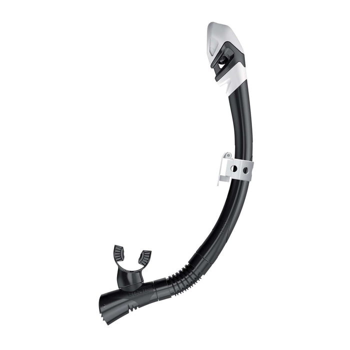Duik Snorkelen Snorkel Fast Tech Droog Zwart-Wit Seac 84-32NW-SBL