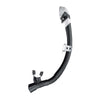 Duik Snorkelen Snorkel Fast Tech Droog Zwart-Wit Seac 84-32NW-SBL
