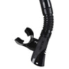 Duik Snorkelen Snorkel Fast Tech Droog Zwart-Wit Seac 84-32NW-SBL