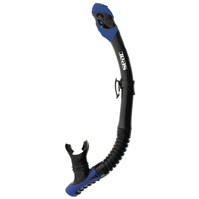 Duik Snorkelen Snorkel Reverse Droog Zwart-Blauw Seac 84-38B-SBL