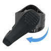 Duik Snorkelen Snorkel Reverse Droog Zwart-Blauw Seac 84-38B-SBL