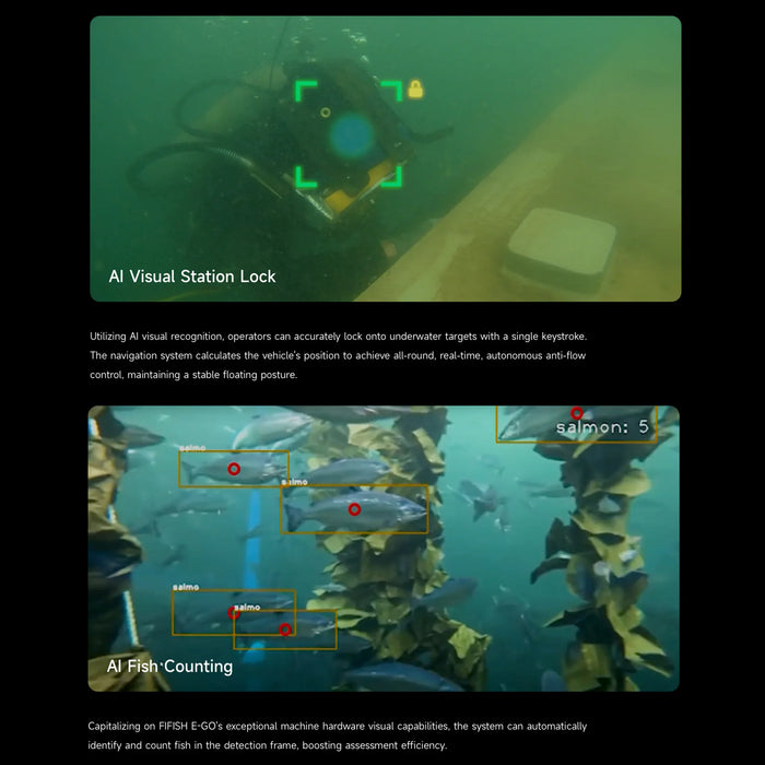 Onderwater ROV Fifish E-GO Qysea