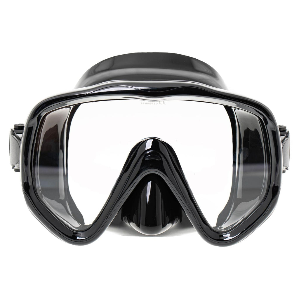 Diving Mask Visualator Zwart Marlin 9899
