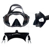 Duik Silicoon Masker F-dual Transparant-Geel Cressi ADS500010