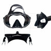Duik Silicoon Masker F-dual Metaal-Blauw Cressi ADS502051