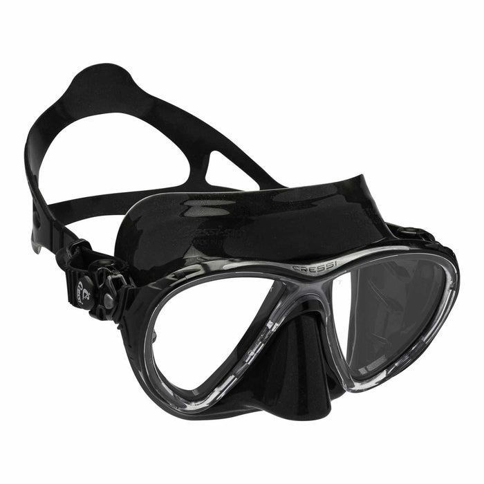 Duik Siliciummasker Evo Big Eyes Donkere-Zwart Cressi DS336550