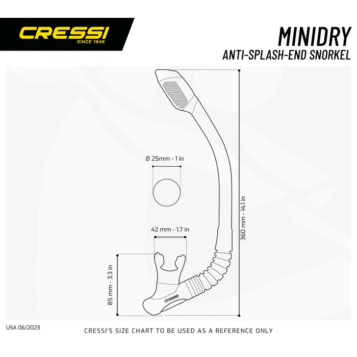 Snorkel Cressi Mini Dry