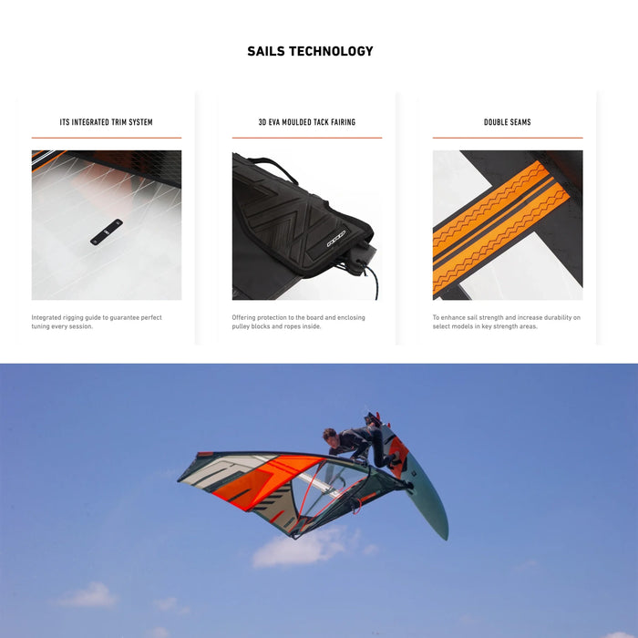 Zeil voor windsurfen RRD Compact Vogue
