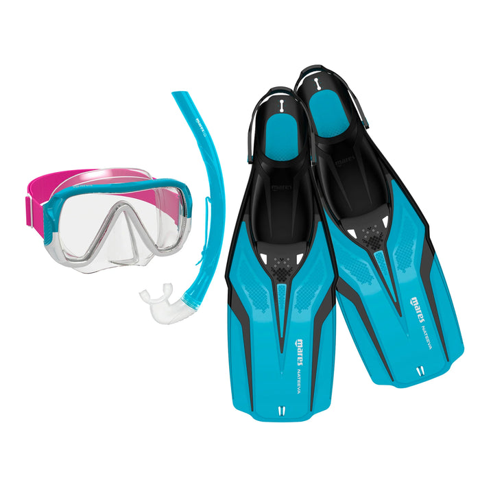 Snorkelset Mares Set Nateeva Keewee JR