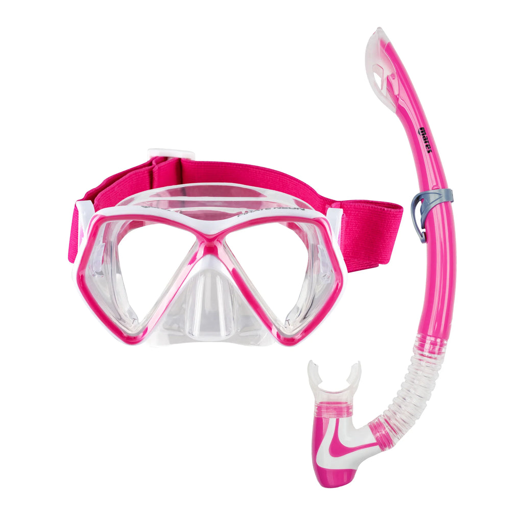 Snorkeling Kit Mares Combo Pirate Neon JR