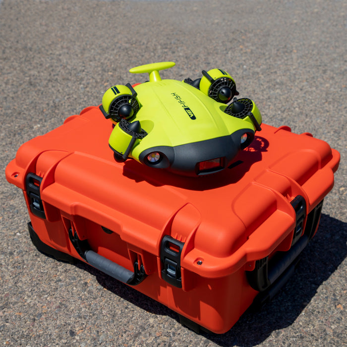 Professionele koffer voor Fifish Drones Oranje Movesea