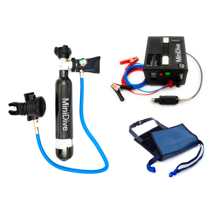 Dive Systems Carbon 0.5L Harnas MiniDive