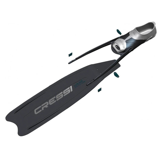 Freediving Fins Cressi Gara Modular Foot Pocket