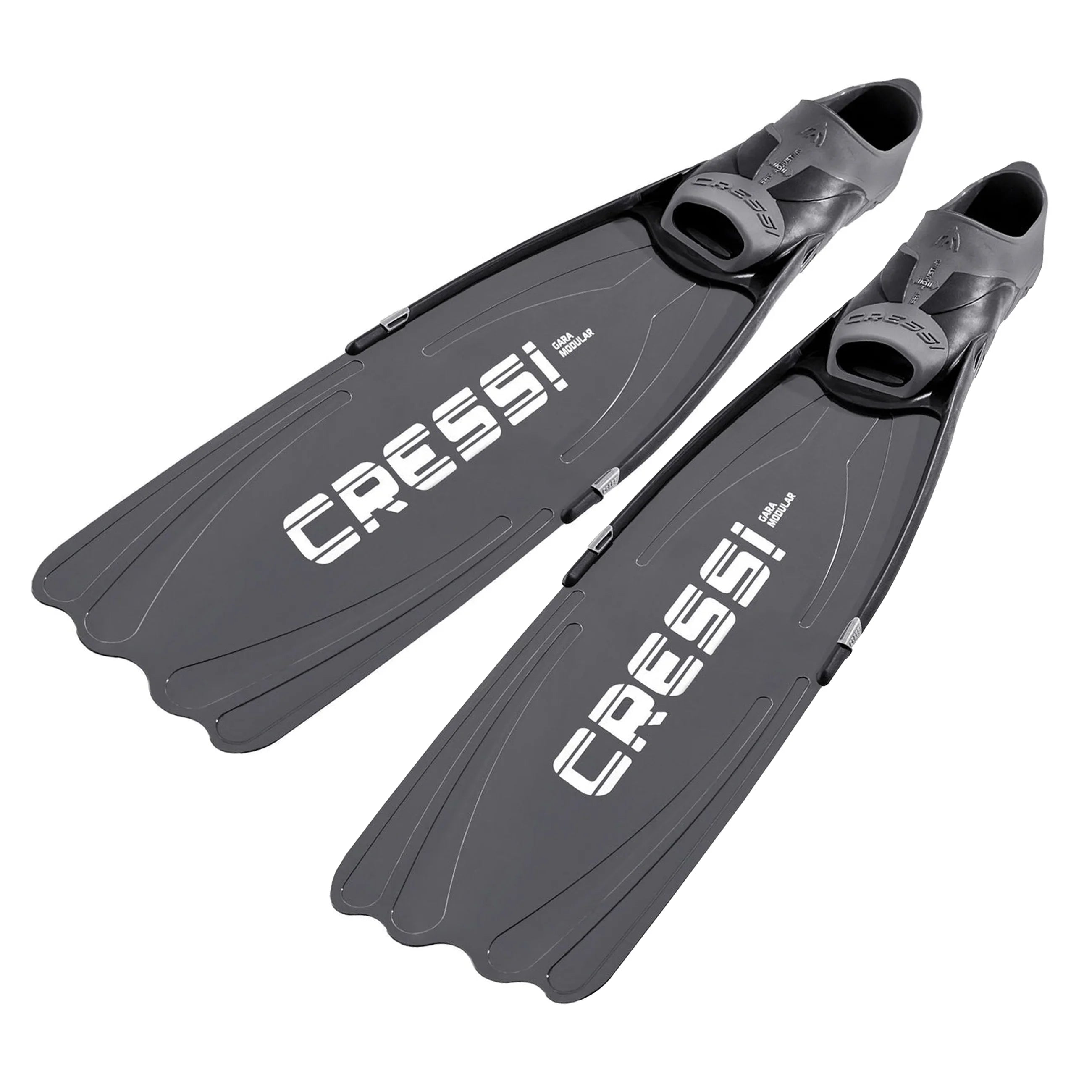 Freediving Fins Gara Modular Grey Cressi — NL MOVESEA