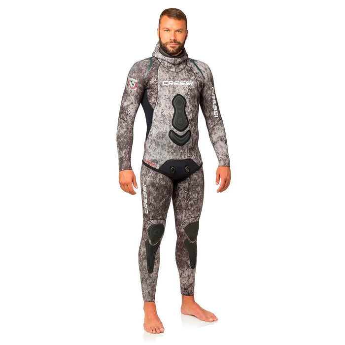 Wetsuit voor vissen Apnea Camouflage Heren Cressi