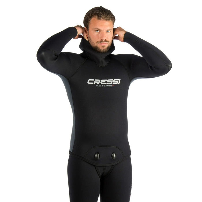 Wetsuit voor Vissen Fisterra LC Heren 9mm Cressi