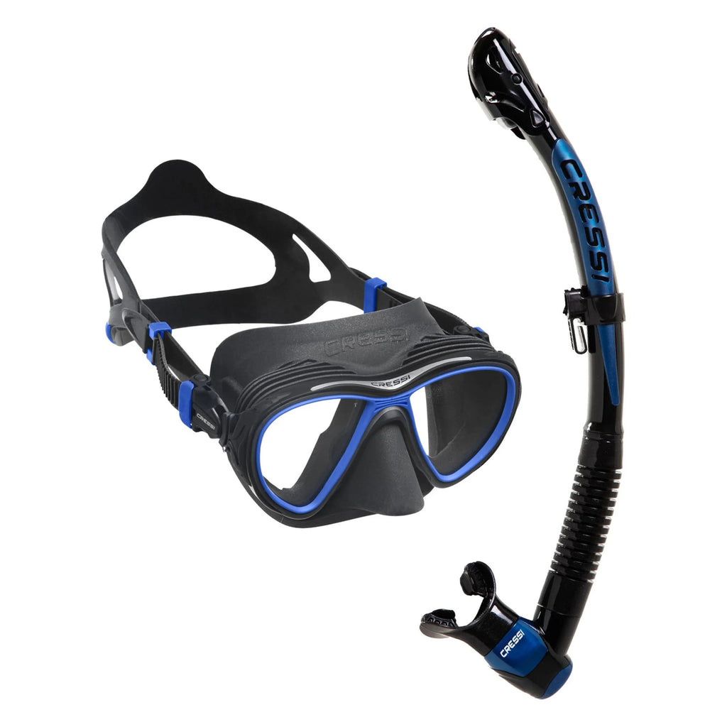 Snorkelset Quantum + Itaca Ultra Dry Cressi