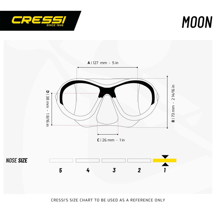 Snorkelmasker Moon Kid Cressi