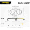 Snorkelmasker Marea Colorama Jr Cressi